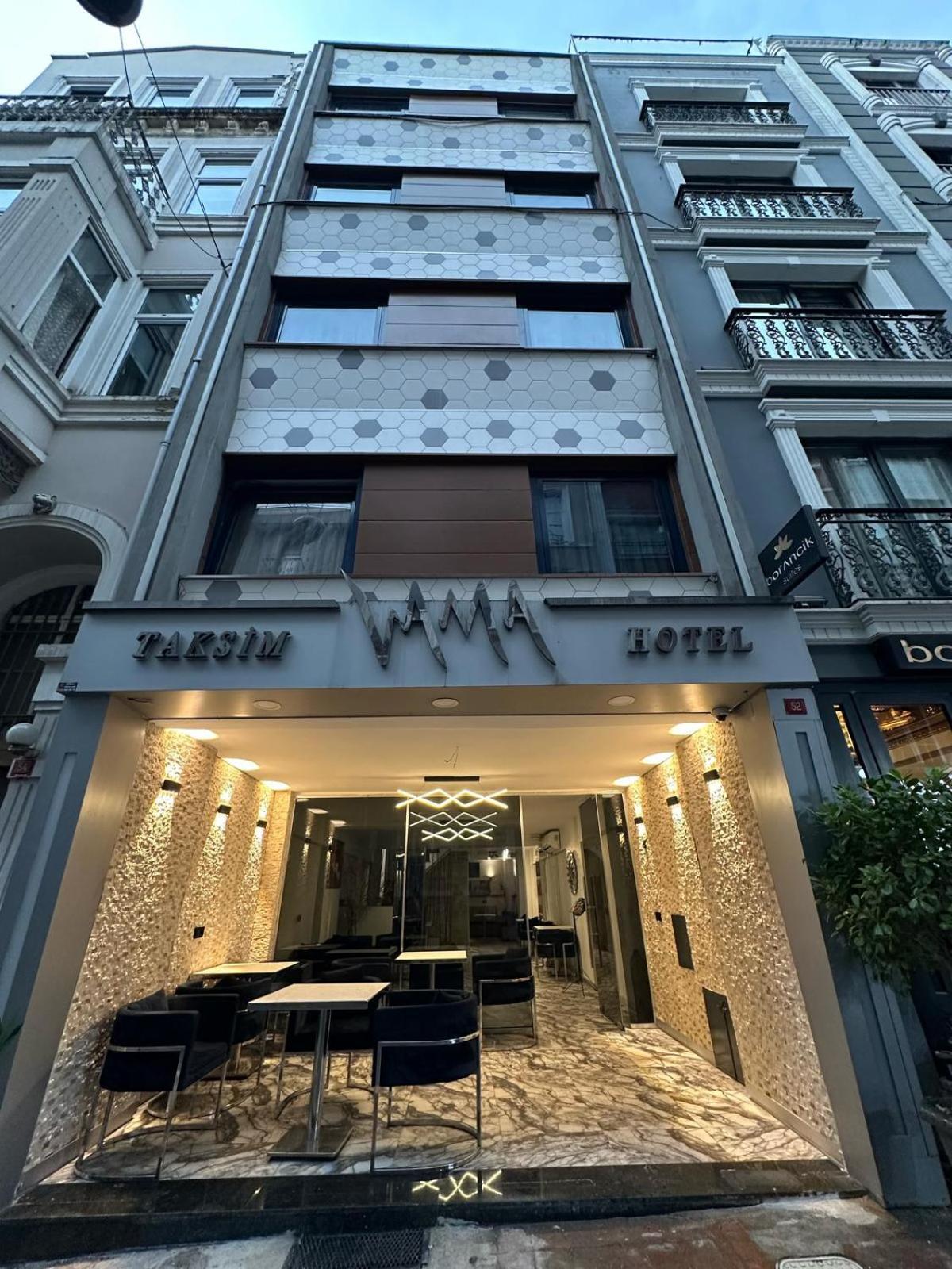 Vama Taksim Hotel Istambul Exterior foto